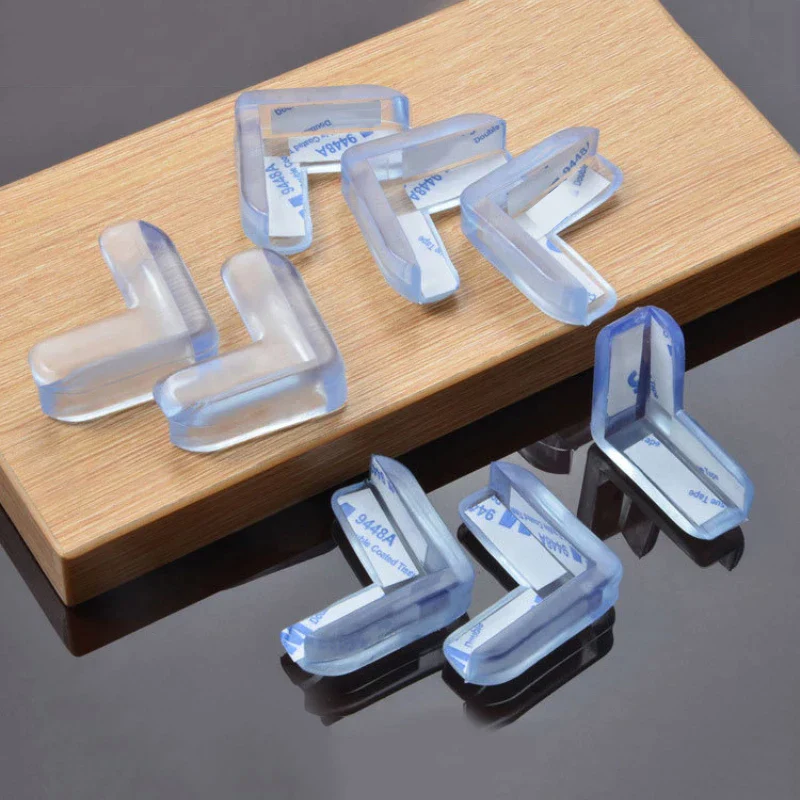 12/20 Pcs Transparent Baby Kids Safety Silicone Protector For Corner Edge Protection - Image 5