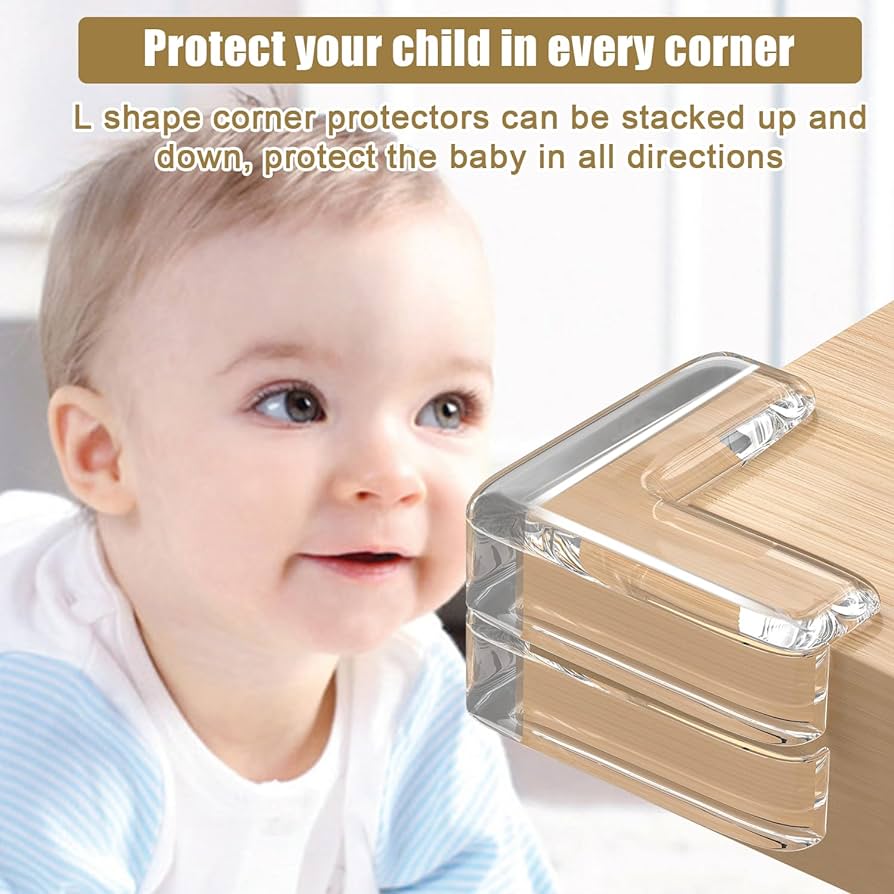 12/20 Pcs Transparent Baby Kids Safety Silicone Protector For Corner Edge Protection - Image 6
