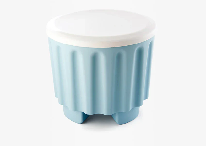2 Pcs Multipurpose Drum Storage Stool and Sitting Chair - Image 6