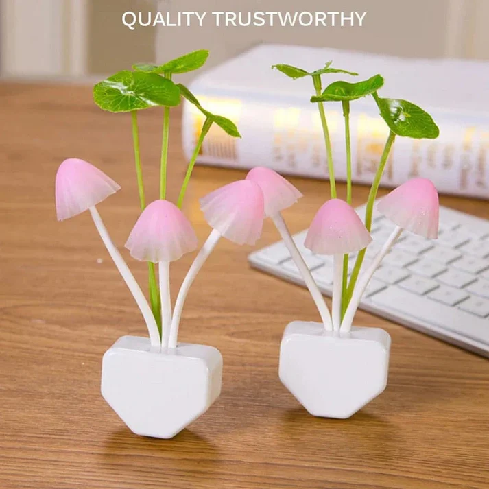 2Pcs Sensor LED Mushroom Night Light - Image 3