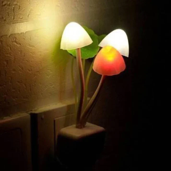 2Pcs Sensor LED Mushroom Night Light - Image 4