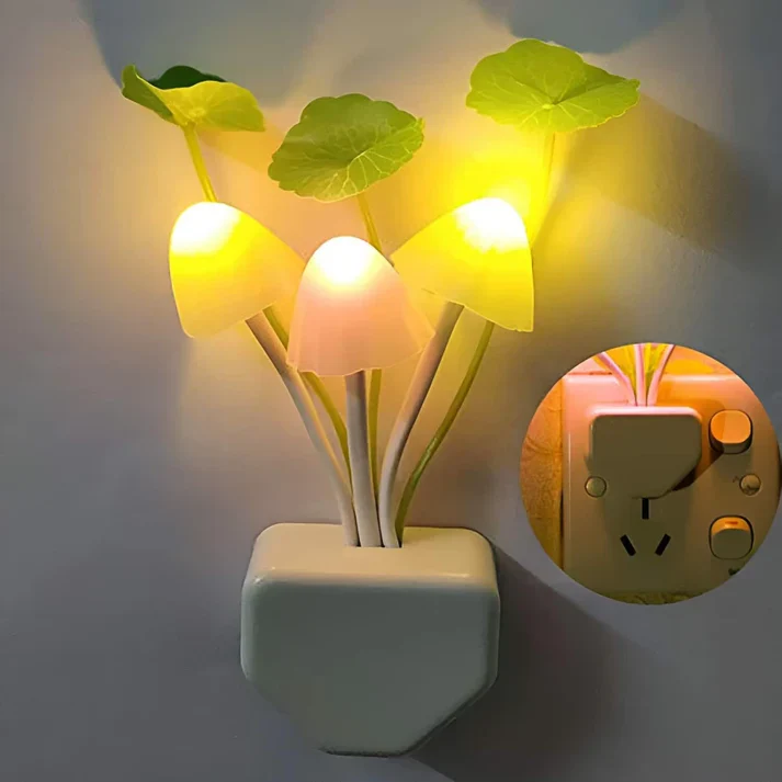 2Pcs Sensor LED Mushroom Night Light - Image 5
