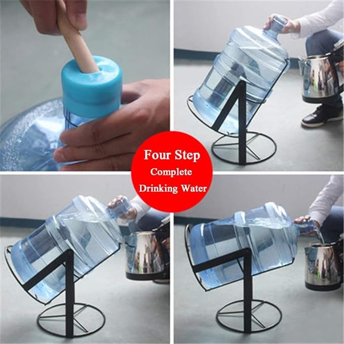 3-5 Gallon Water Jug Stand Non Slip with 360 Degree Rotation Suitable for Living Room Bedroom Kitchen - Image 4