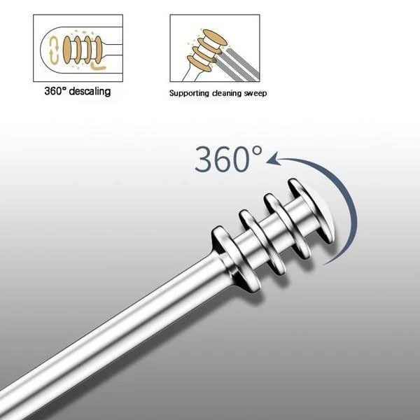 6PCS Stainless Steel Ear Wax Removal Kit for Ear Care Cleaning - Image 5