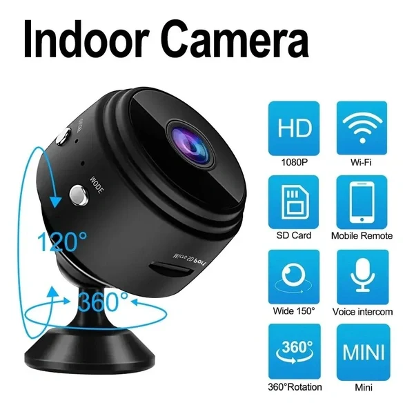A9 Security Camera 1080P HD with Wireless monitoring - Image 5
