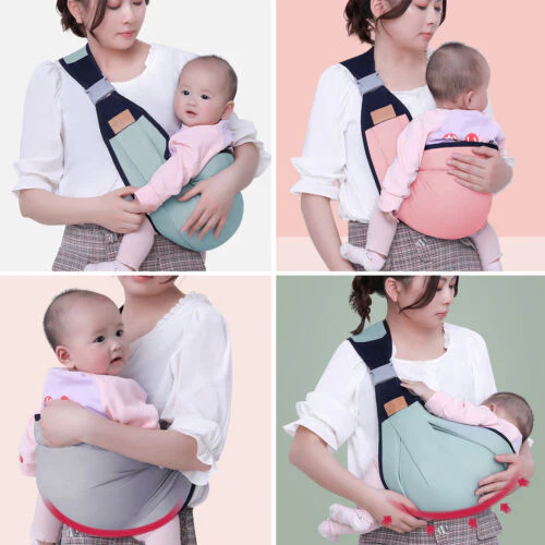 Adjustable Newborn Baby Carrier Sling Wrap Breathable Backpack Shoulder Strap for baby feeding - Image 6