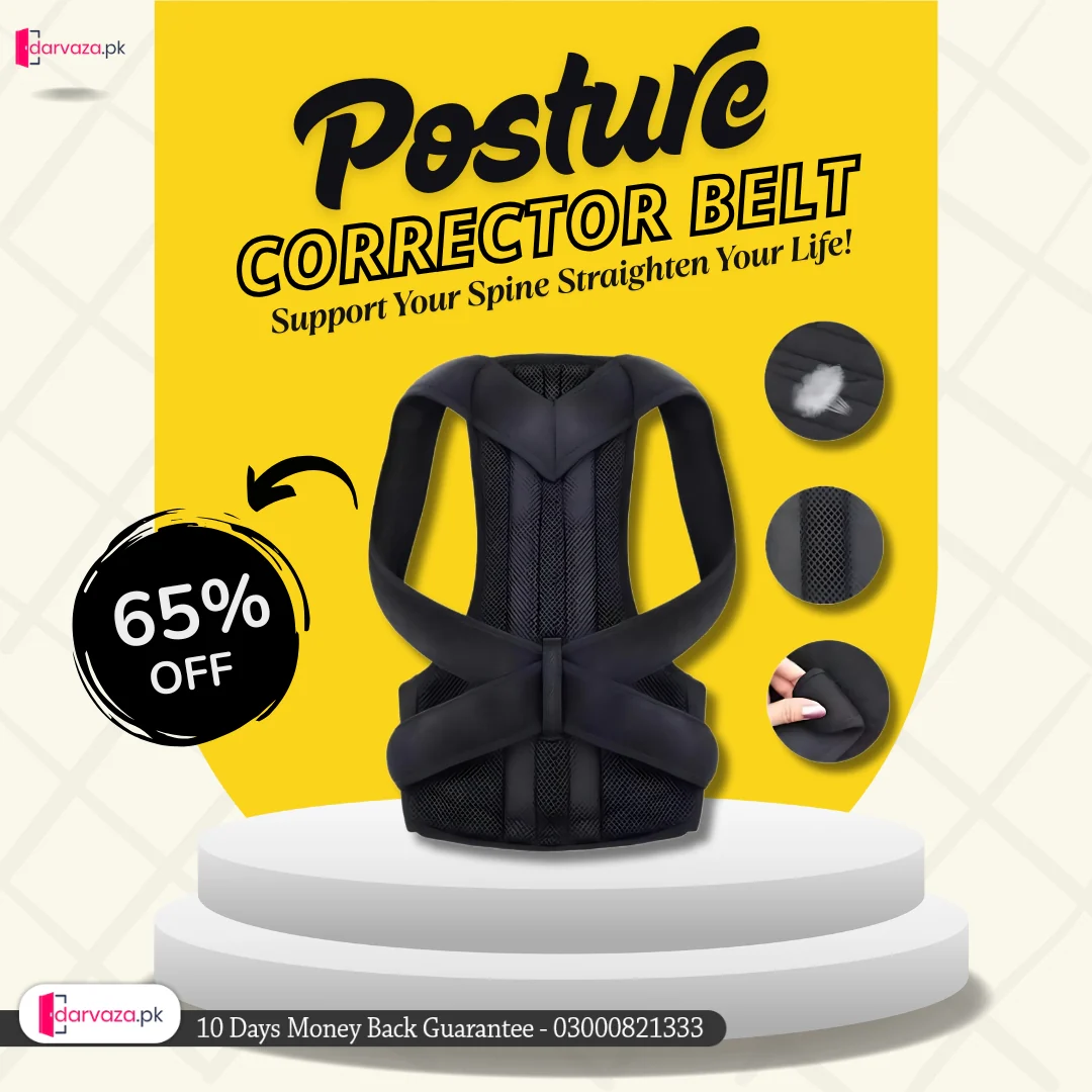 Adjustable Posture Corrector Belt for Waist and Back Support - Image 2