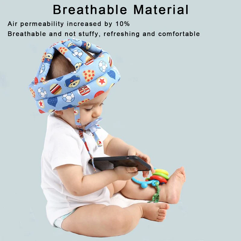 Baby Head Protector Infant Protective Harnesses Cap Adjustable Baby Helmet For Crawling Walking Rs 699 - Image 3