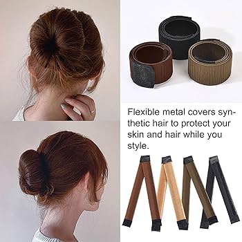 (Pack Of 2) Beautiful French Braid Hair Ladies Bun Making Tool For Women - Image 8