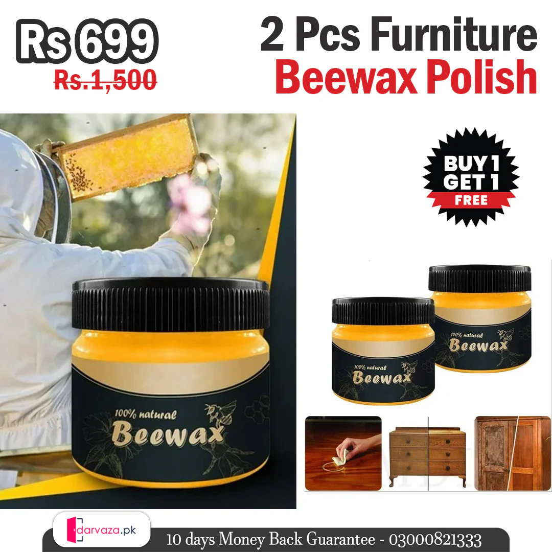 Beewax Furniture Polish with Long Lasting Cleaning and Shine Formula - Image 2