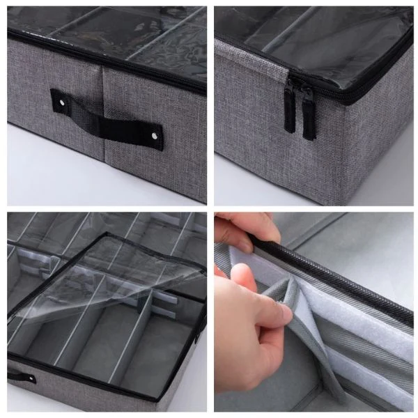 Buy 1 Get 1 Free High Quality Space Saving Shoe Organizers With Hard Foam - Image 5