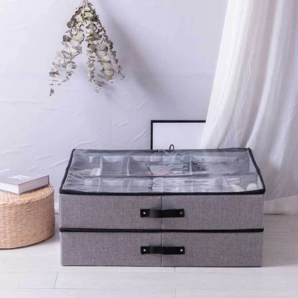 Buy 1 Get 1 Free High Quality Space Saving Shoe Organizers With Hard Foam - Image 6