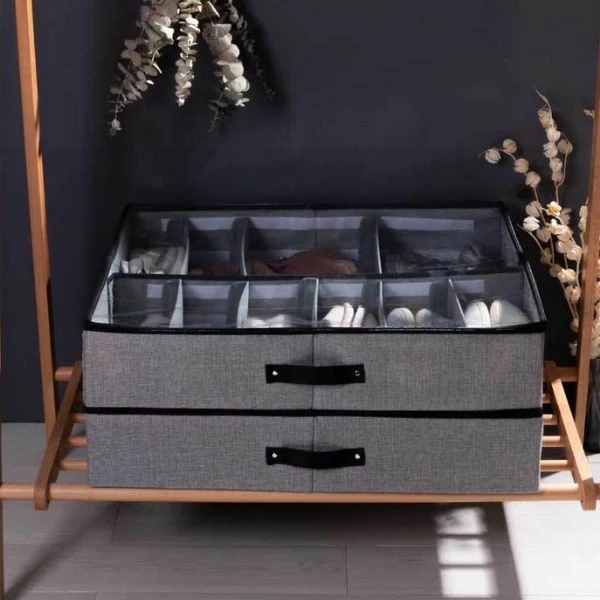 Buy 1 Get 1 Free High Quality Space Saving Shoe Organizers With Hard Foam - Image 7