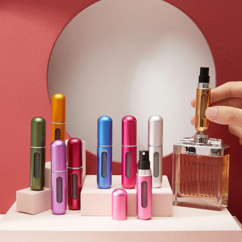 Buy 1 Get 1 Free Mini Empty Perfume Atomizer (5ML) - Image 4