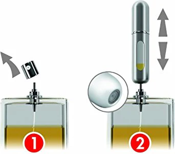Buy 1 Get 1 Free Mini Empty Perfume Atomizer (5ML) - Image 8