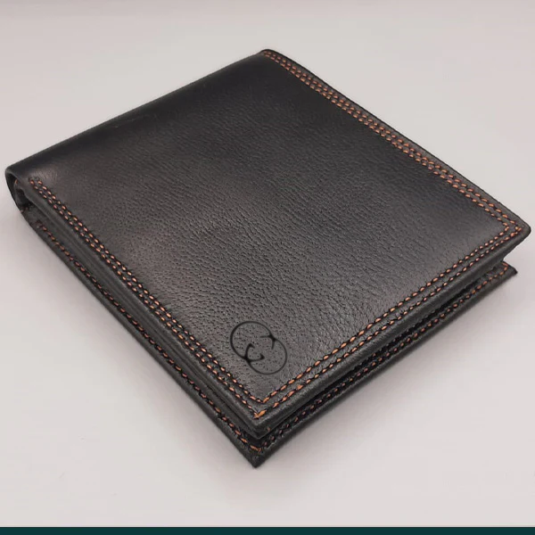 Buy 1 Get 1 Free Original Leather Men Wallet with 17 Pockets - Image 7