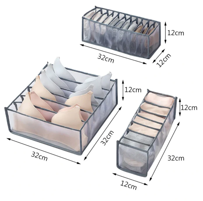 Buy 1 Get 2 Free Undergarments Drawer Organizer 3 Pcs - Image 7