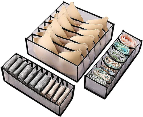Buy 1 Get 2 Free Undergarments Drawer Organizer 3 Pcs - Image 9