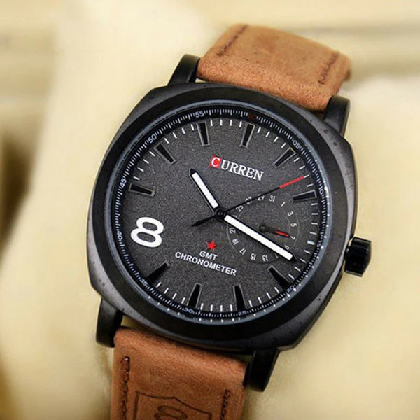Buy 1 Get 3 Free Deal 3 Wrist Watches & 1 Original Leather Wallet - Image 4