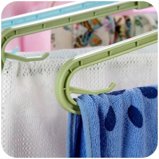Buy 1 Get 4 Free Hanger Fleixible Retractable Closet Organizer and Drying Rack 5 Pcs Rs 999 - Image 7
