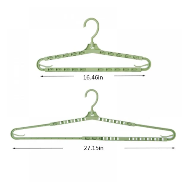 Buy 1 Get 4 Free Hanger Fleixible Retractable Closet Organizer and Drying Rack 5 Pcs Rs 999 - Image 9