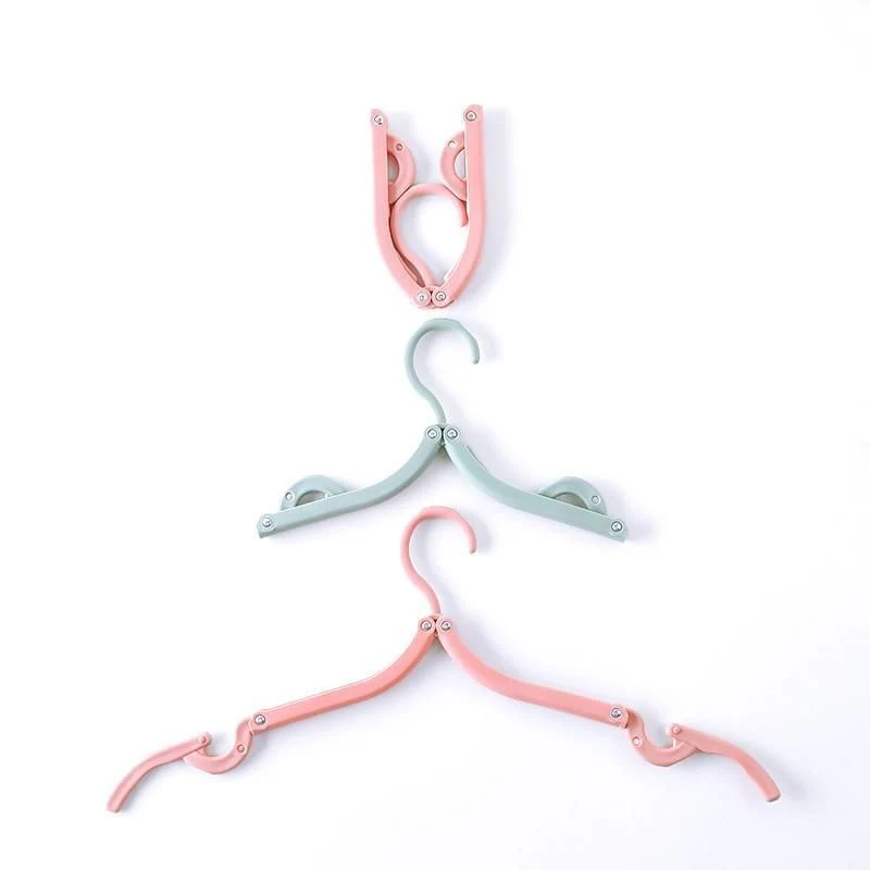 Buy 5 Get 5 Free Portable Folding Clothes Hangers with Slots 10 Pcs - Image 4