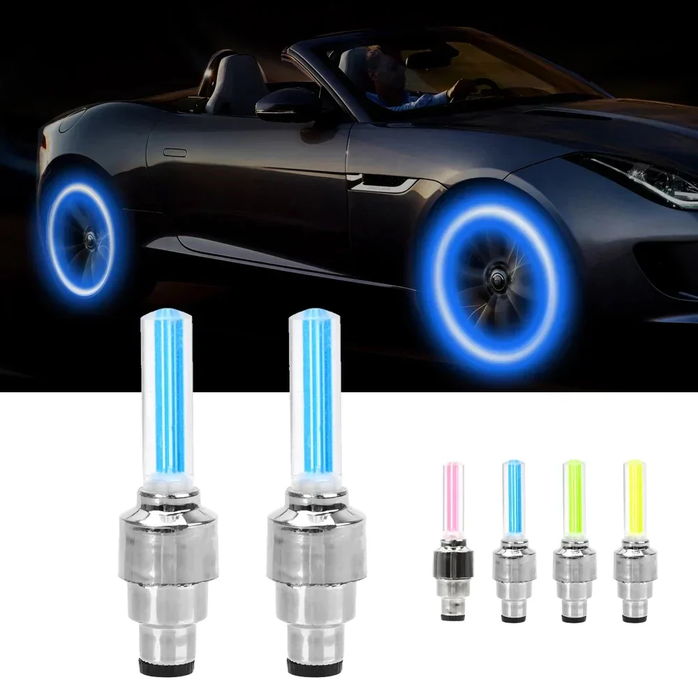 Car Wheel LED Light Motorcycle Bike Light 2PCS - Image 3