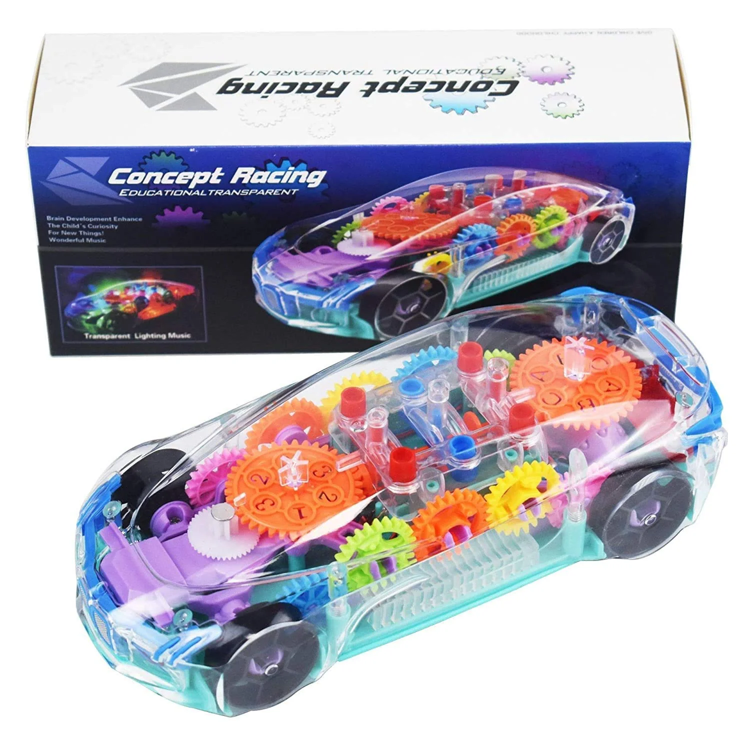 Concept Racing Educational Transparent Car - Image 2