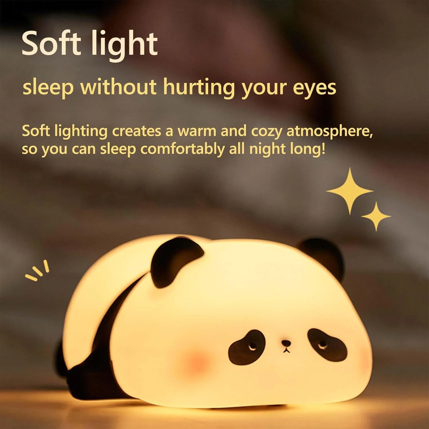 Cute Panda Squishy Animal Night Lamp - Image 9