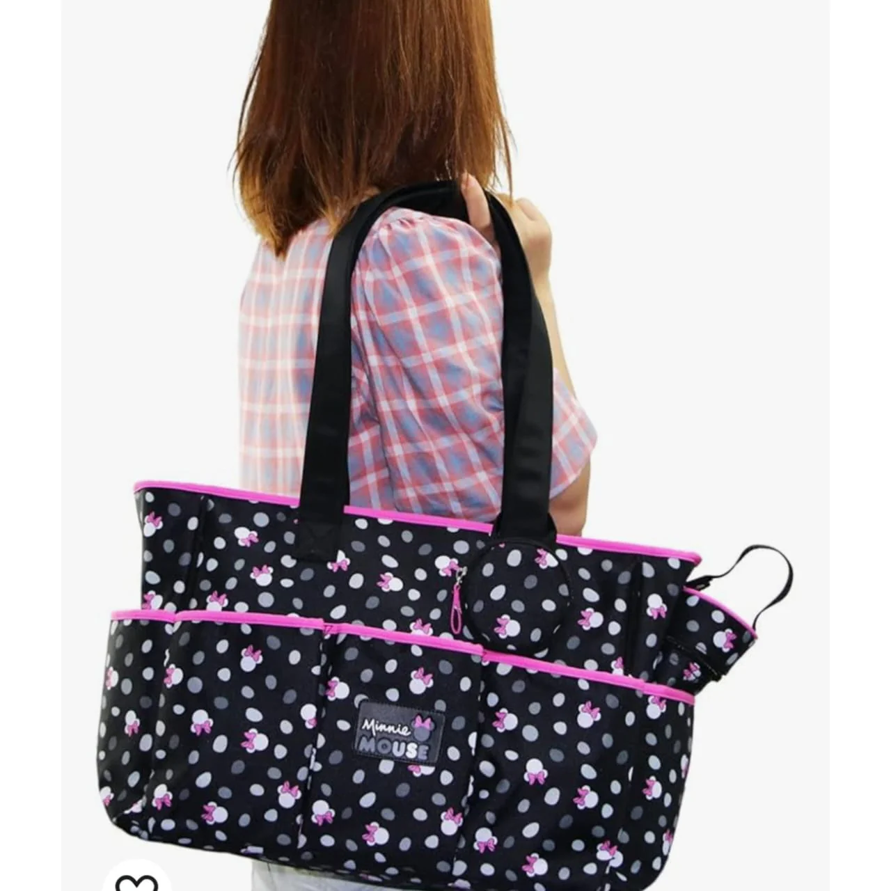 Disney Minnie Mouse Baby Diaper Bag (Imported) - Image 2