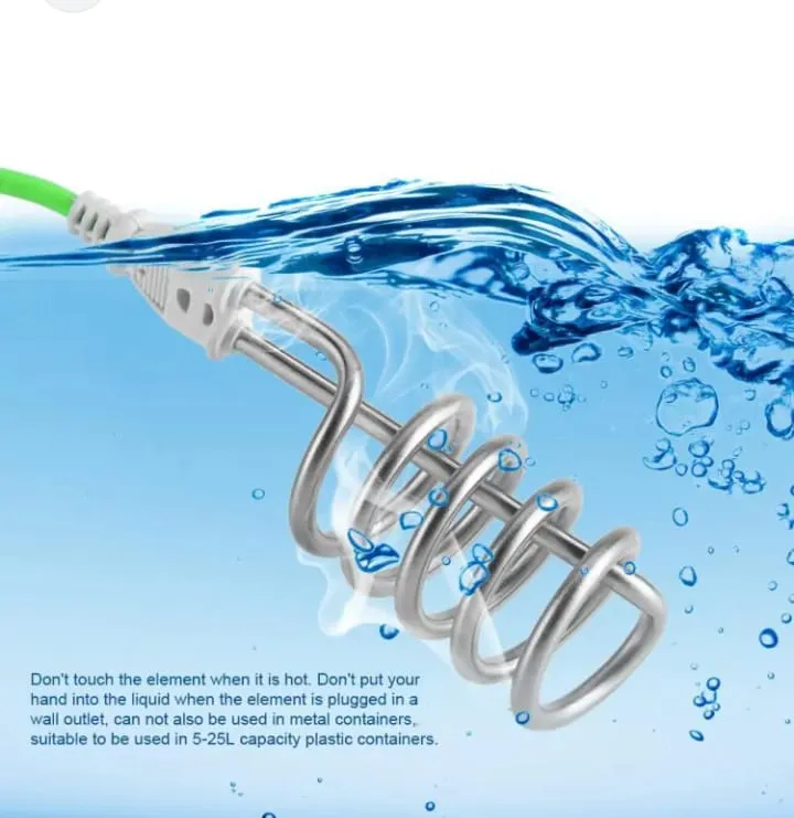 Electric Water Heating Rod for Heating Water in container like Bucket Basin Bath tub mini inflatable Swimming Pool and More - Image 12