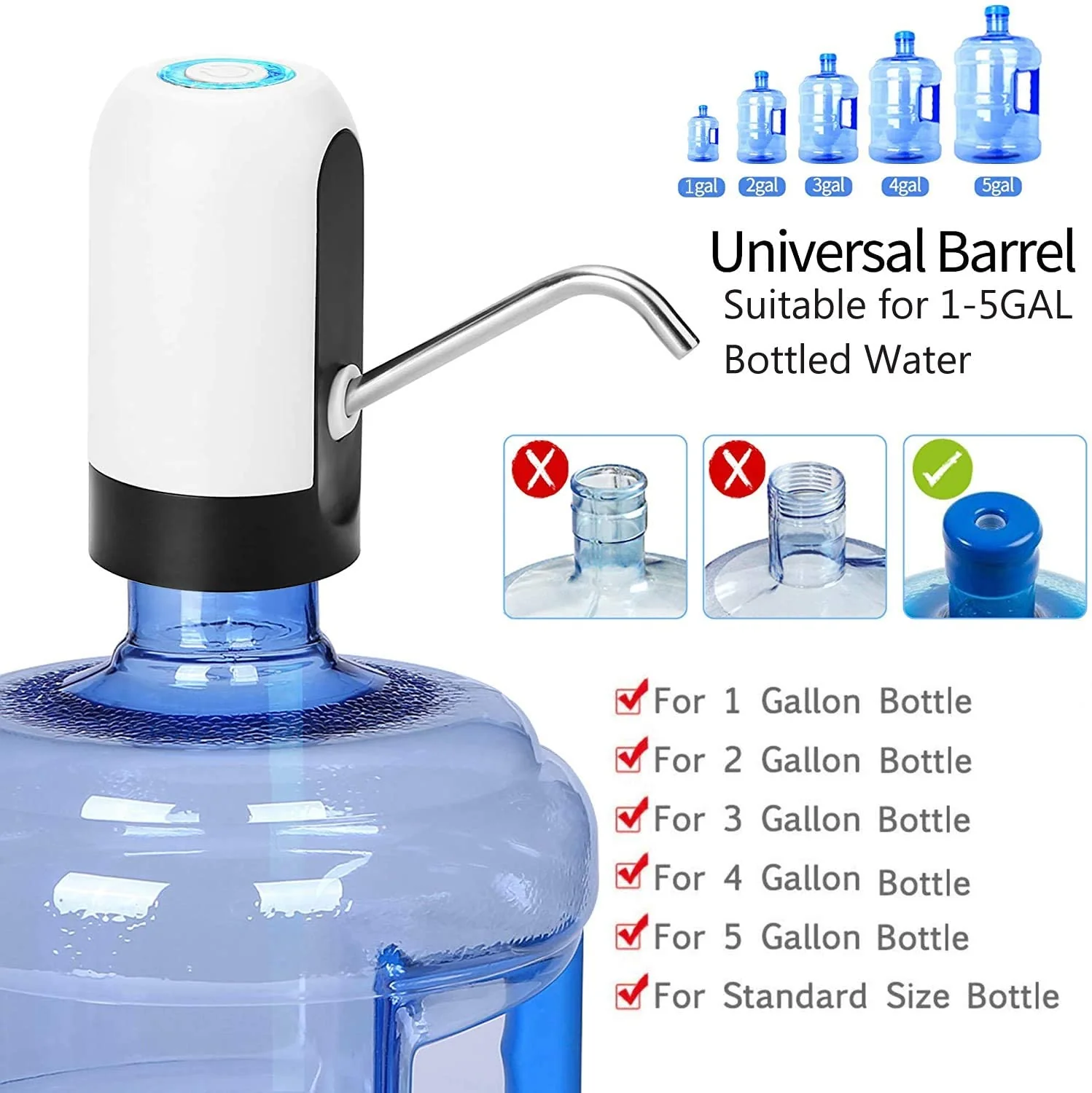 Electric Water Pump Dispenser with USB Auto Charging - Image 10