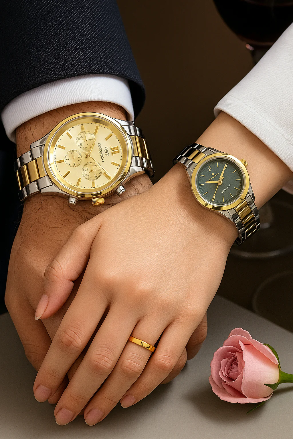 Gold AuraBond Couple Watch Edition - Image 3