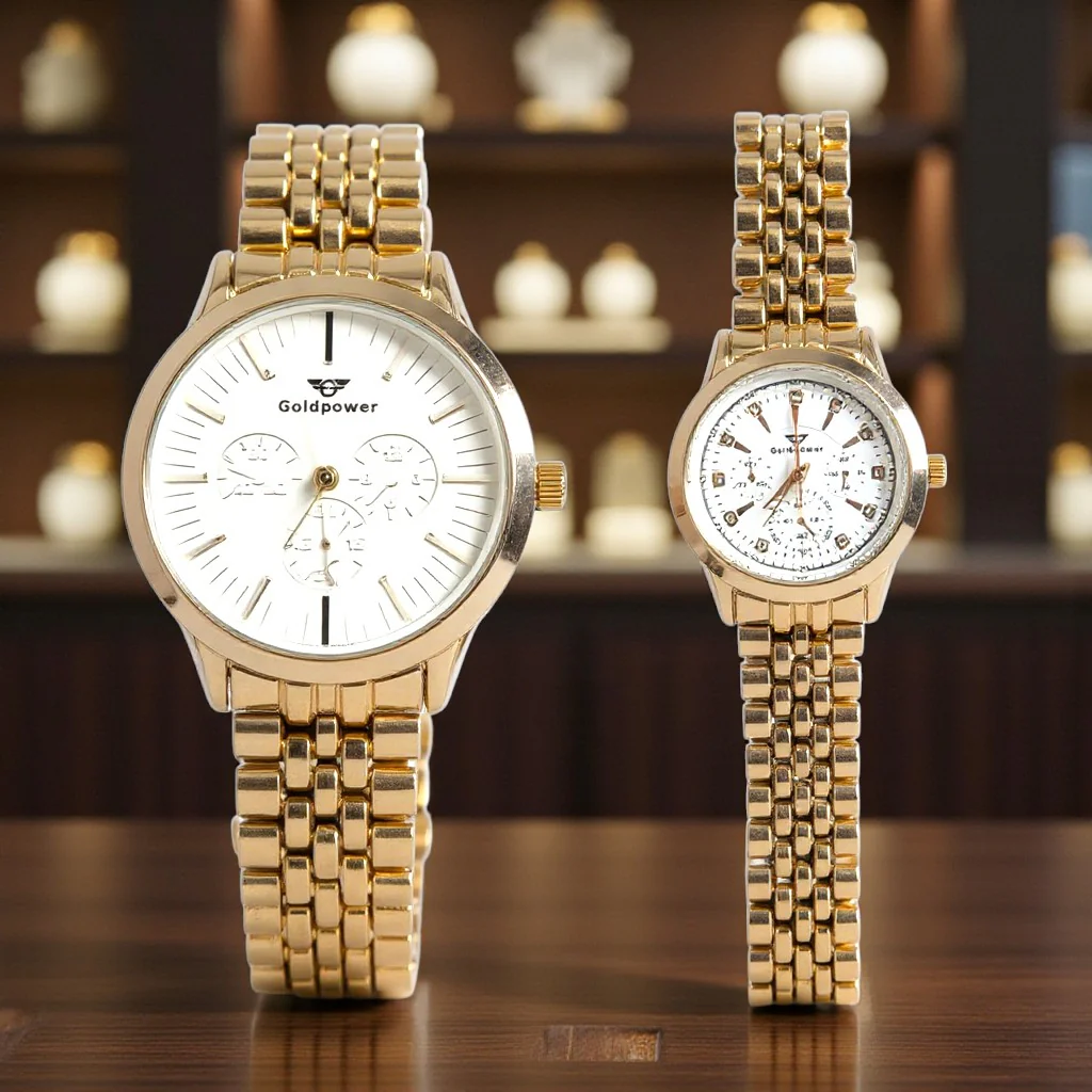 Gold NovaBond Couple Watches - Image 3
