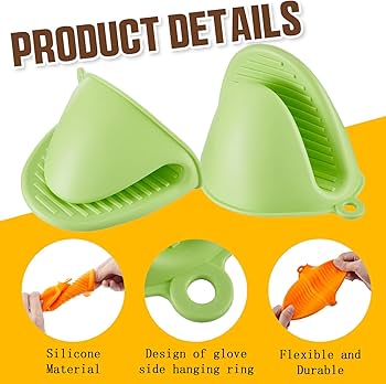 Heat Resistant Silicone Hot Pot Holder Pair - Image 5