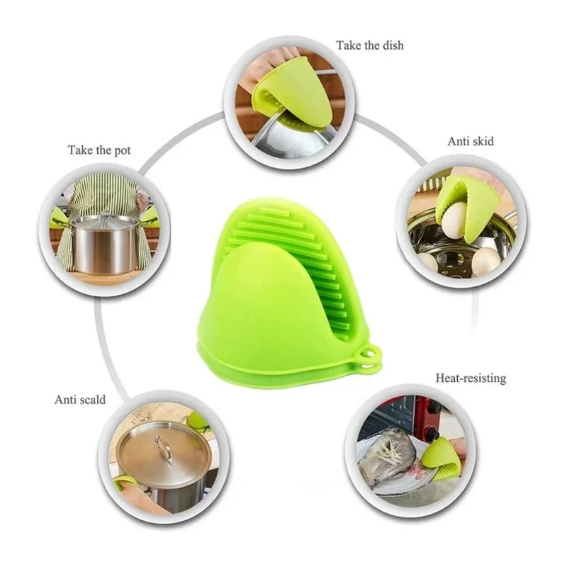 Heat Resistant Silicone Hot Pot Holder Pair - Image 6