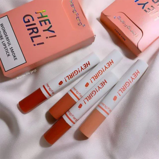 Hey Girl Lipstick Pack of 4 – Matte Collection - Image 2