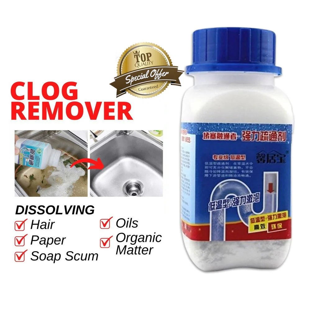 BUY 1 GET 1 FREE Pipeline Drain & Sink Cleaner with Premium Deep Cleaning Powder Formula - Image 10