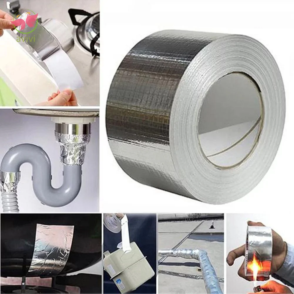 Imported Leak Proof Aluminum Foil Butyl Rubber Waterproof Tape - Image 9