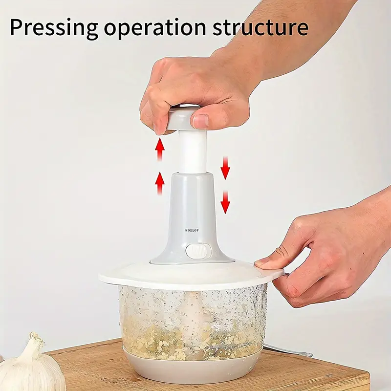 Imported Manual Hand Push Multifunctional Chopper Mixer Cutter and Grinder - Image 7