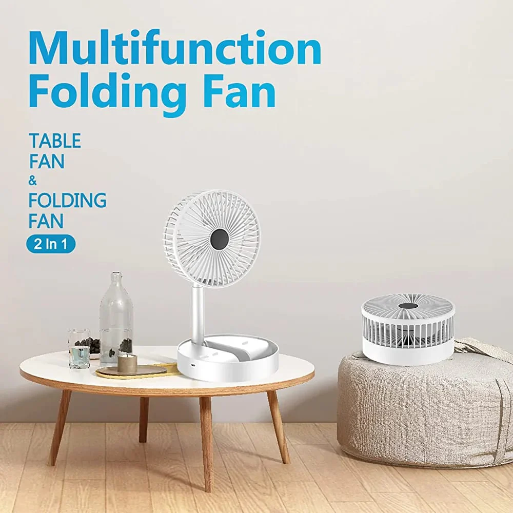 Imported Portable Rechargeable Folding Fan Rs 3799 - Image 3