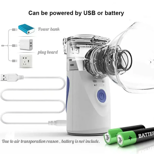 Imported Portable & Rechargeable Inhaler Nebulizer For Kids And Adults - Image 5