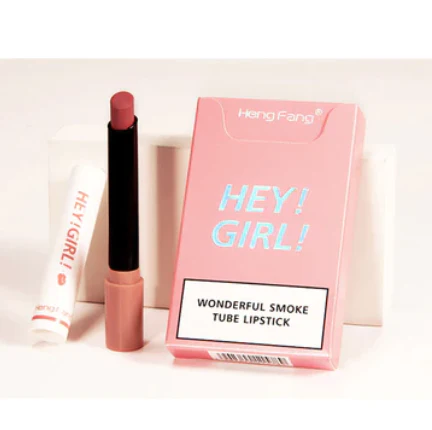 Imported Set of 4 HEY GIRL Matte Smoke Tube Lipsticks - Image 6