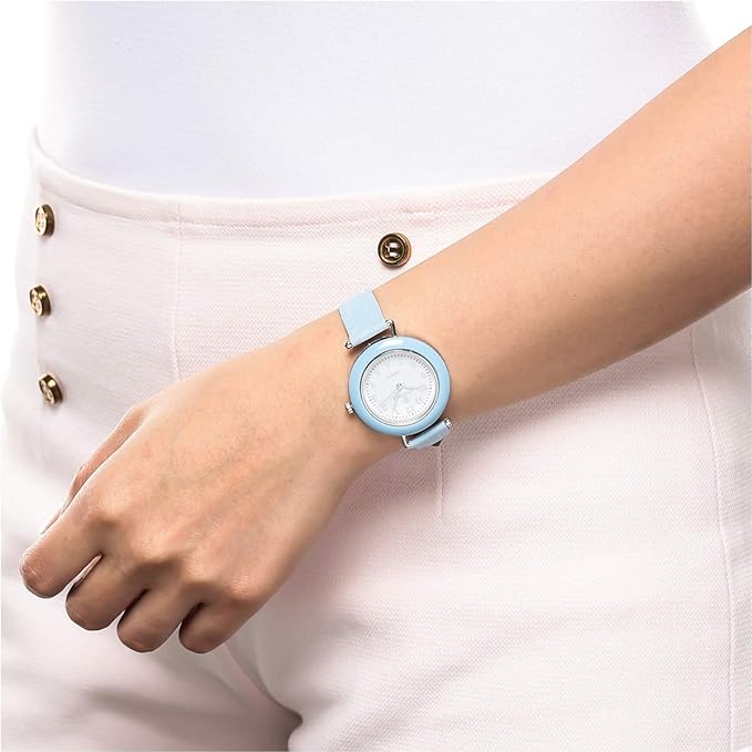 Interchangeable Ladies Watch Set Bands With 2 Watches and 21 Straps for Use in Every Occasion - Image 3