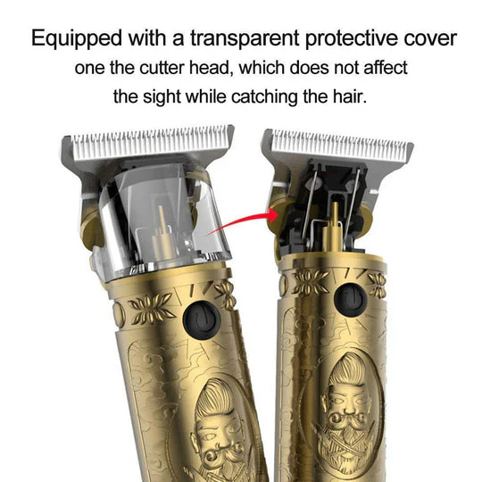 Luxurious Gold Style electric hair trimmer Rechargeable - Image 10