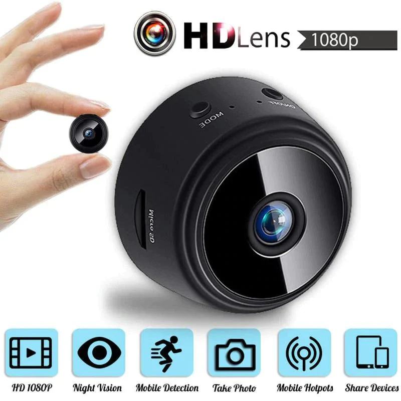 Mega Sale Offer - Mini Portable Wireless A9 Security Camera 1080P HD - Image 8