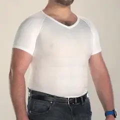 Men Slim N Lift Slimming Shirt and Body Shaper - Image 13