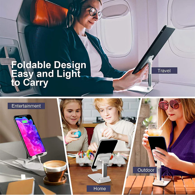 Mobile & Tablet Holder Adjustable & Foldable - Image 8