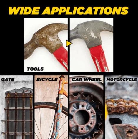 Multi-Functional Rust Remover Spray Kit HGKJ-18 High-Quality Lubricant - Image 7