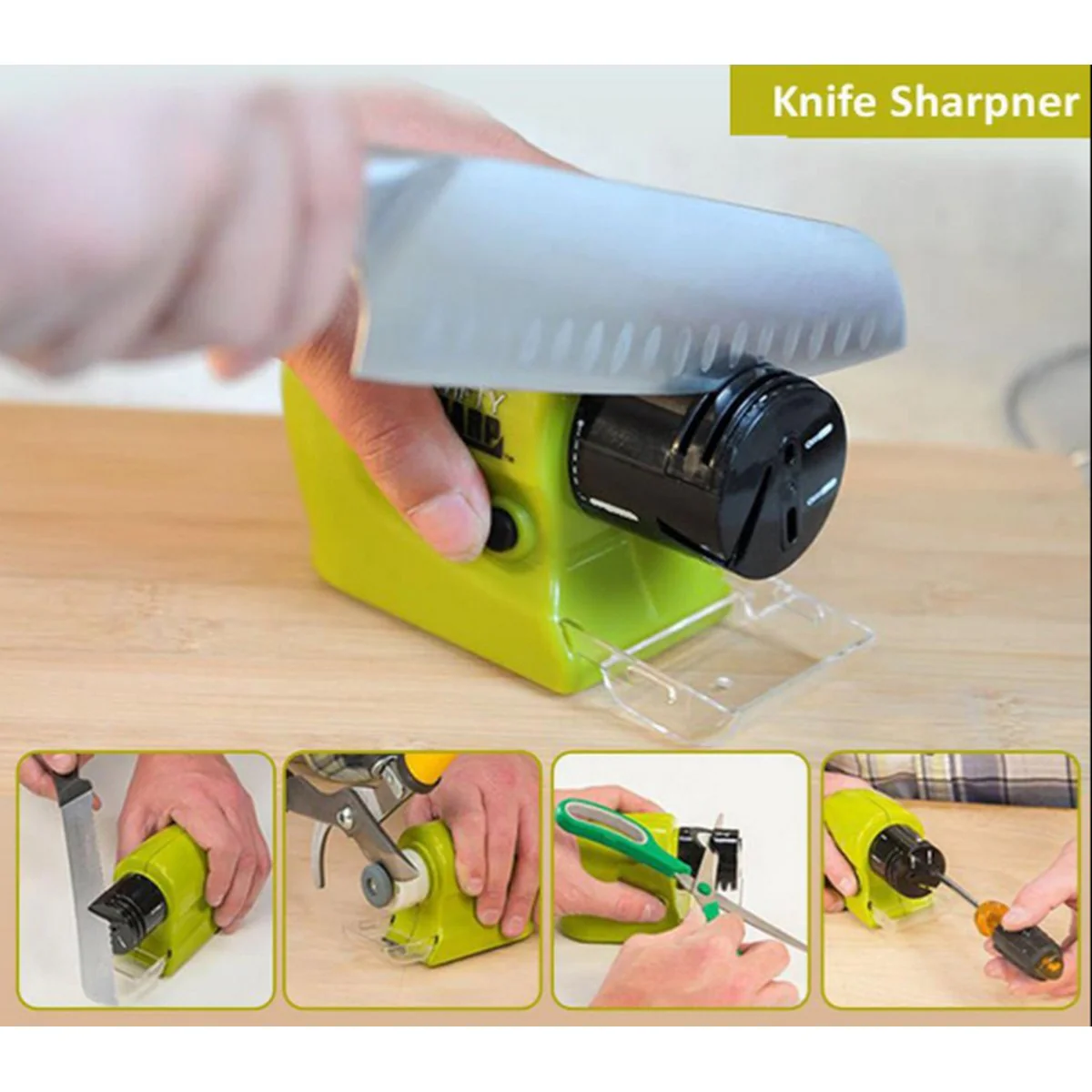 Multifunction Motorized Knife Sharpeners Super Sharp and Cordless Rs 799 - Image 4